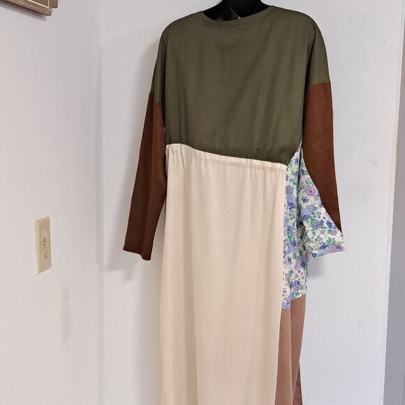 Walk of Shame Long Sleeve Maxi Dress Misses Size Medium - Picture 10 of 12